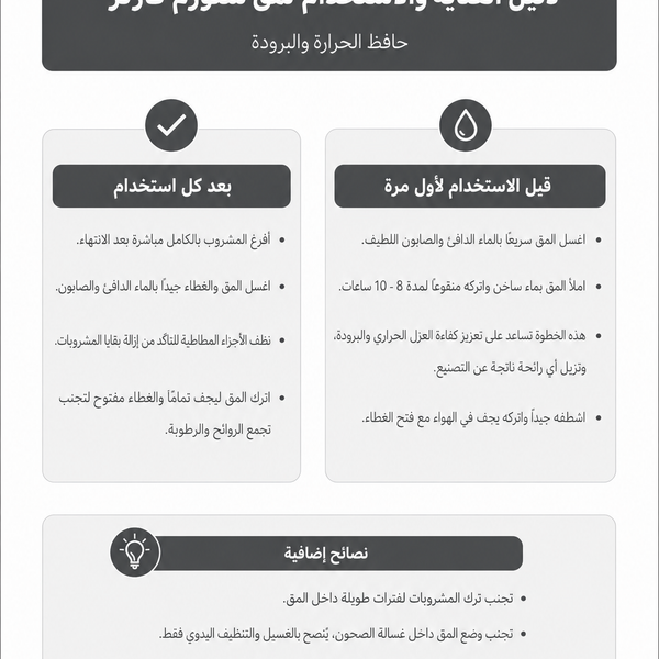 Mug carter black - مق ستورم اسود